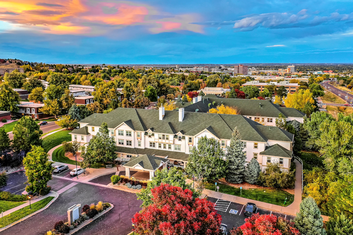 Woodlake Legacy Senior Living - Aerial