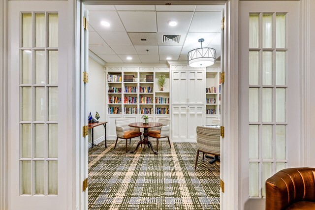 library entrance